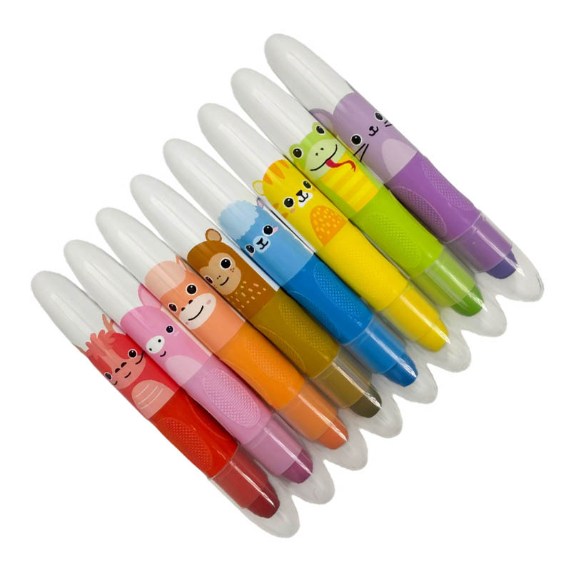 Crayon And Oil Pasel