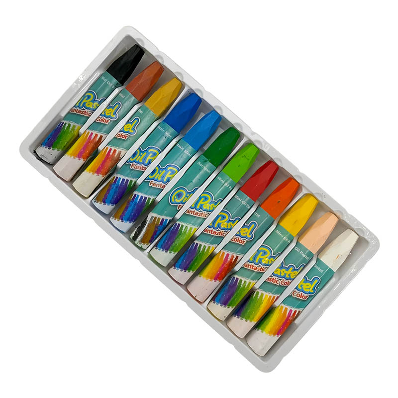Crayon And Oil Pasel
