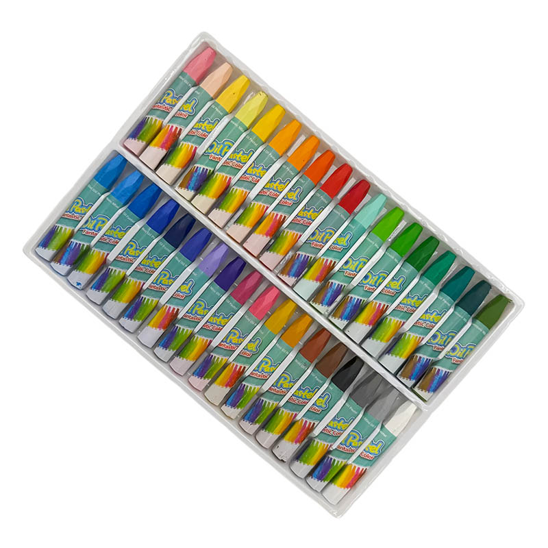 Crayon And Oil Pasel