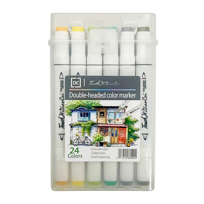 White Pole Alcohol Marker