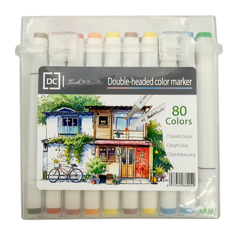 White Pole Alcohol Marker